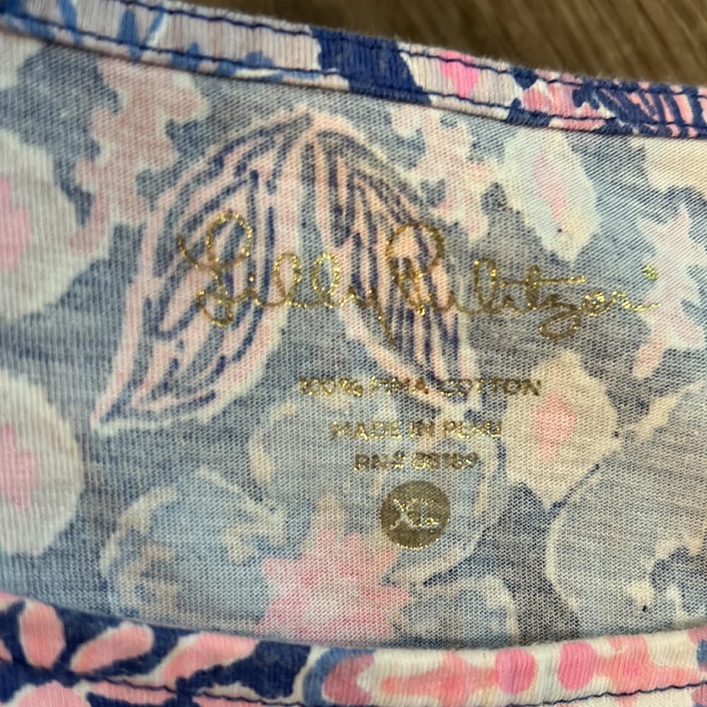 LILLY PULITZER WINDWARD DRESS IRIS BLUE WERK IT MARLOW SIZE XL EUC - Picture 7 of 8